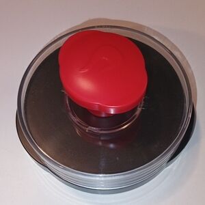 Avon Charbroil Red and Black Adjustable Burger Press
